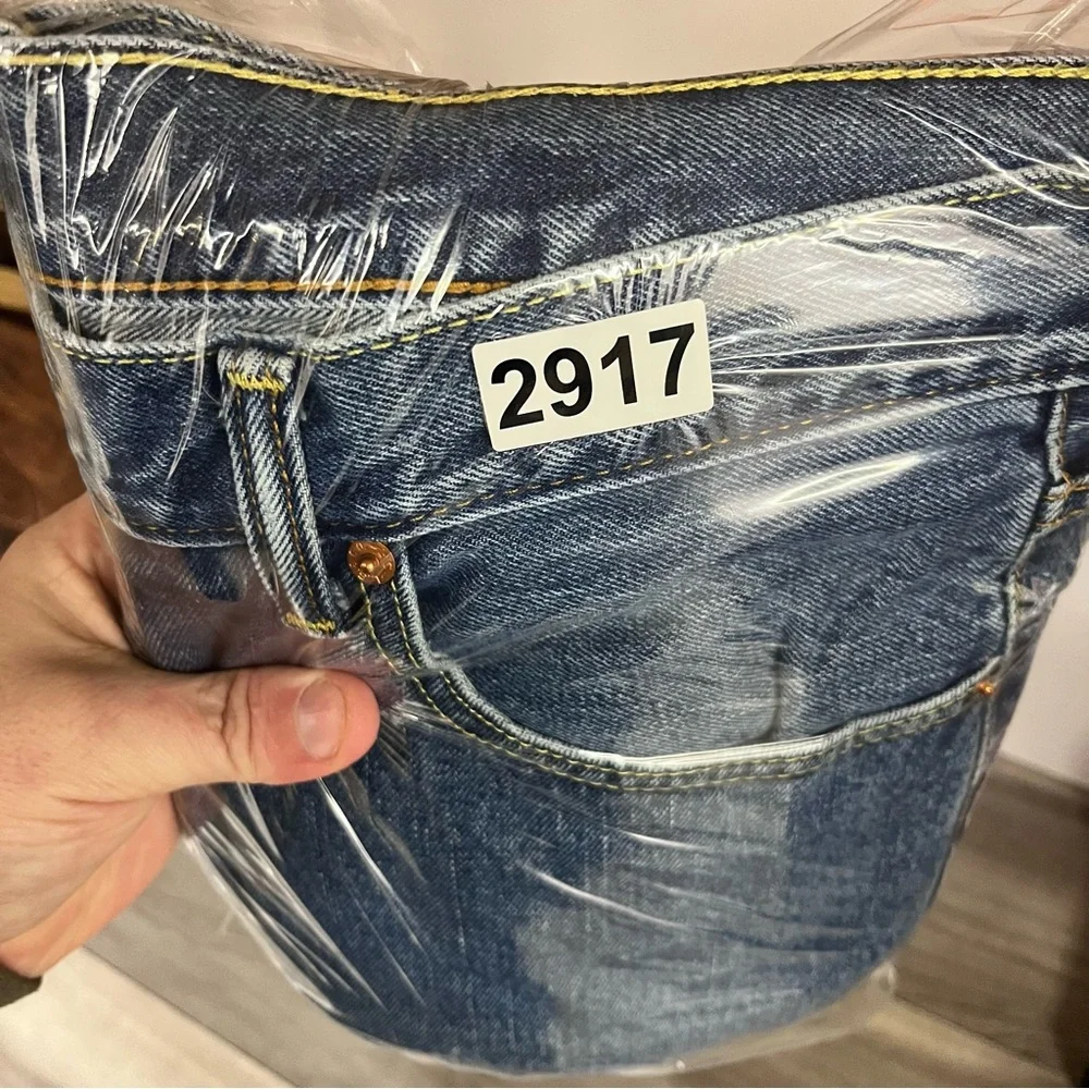 Levi’s 550 Relaxed Fit Jeans Mens 36/29 Blue Denim‎ 100% Cotton Pants 2917